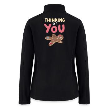 Halloween Voodoo Doll - Women’s Soft Shell Jacket - black - Back