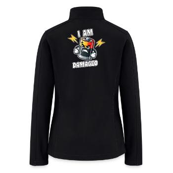 Emotional Depth Self-Perception Acceptance - Women’s Soft Shell Jacket - black - Back