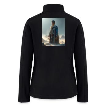 price of the clouds - Women’s Soft Shell Jacket - black - Back