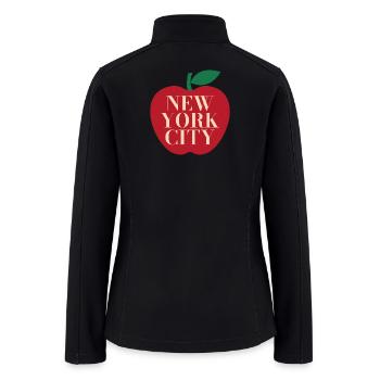 New York City - Women’s Soft Shell Jacket - black - Back