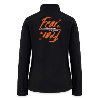 Fear is the Mind Killer T-Shirt - Women’s Soft Shell Jacket - black - Back