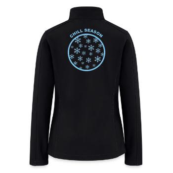 Chill Season - Women’s Soft Shell Jacket - black - Back