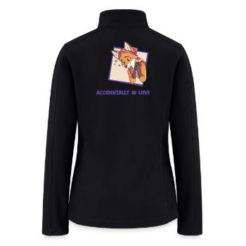 Accidentally in Love  - Women’s Soft Shell Jacket - black - Back