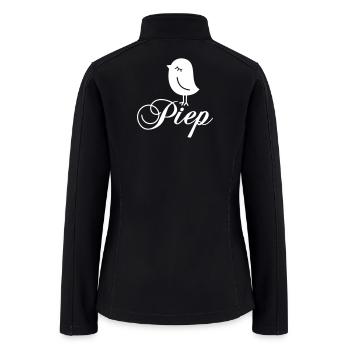 Sparrow “Piep” - Women’s Soft Shell Jacket - black - Back
