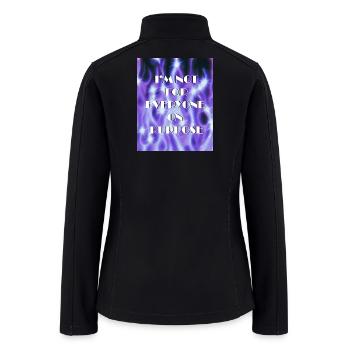 Doll Energy Activated - Women’s Soft Shell Jacket - black - Back