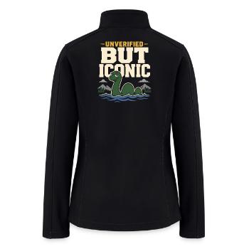 Loch Ness Monster Nessie Loch Ness Cryptid Gift - Women’s Soft Shell Jacket - black - Back