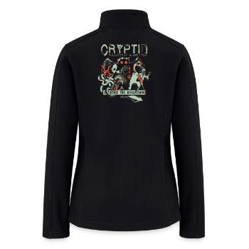 Cryptid Kin Palette Tee - Women’s Soft Shell Jacket - black - Back