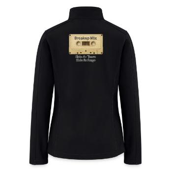 Tape of Turmoil - Women’s Soft Shell Jacket - black - Back