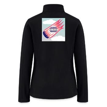 Rock the Galaxy Meteor - Women’s Soft Shell Jacket - black - Back