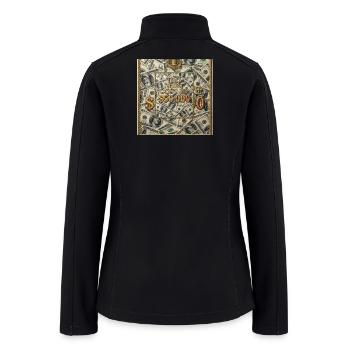 This Shirt Costs $50,000 - Women’s Soft Shell Jacket - black - Back