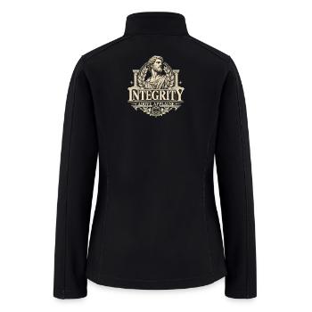 Integrity Above Applause - Women’s Soft Shell Jacket - black - Back