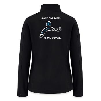 Funny Sarcastic Couple Love Humor usband Boyfriend - Women’s Soft Shell Jacket - black - Back