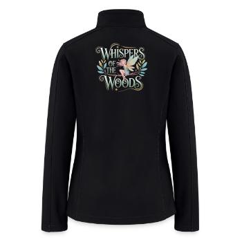 Forest Fairy - Whispers of the Woods - Women’s Soft Shell Jacket - black - Back