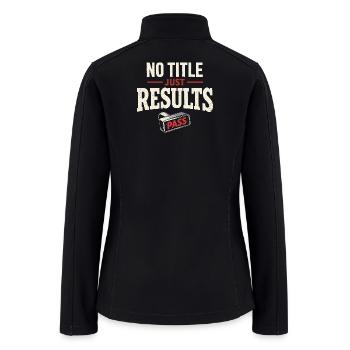 Blue Collar Welder Skilled Trades Pride Working - Women’s Soft Shell Jacket - black - Back