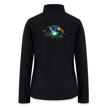 Welder - Women’s Soft Shell Jacket - black - Back