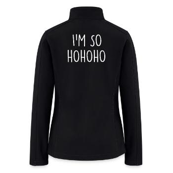 Christmas - Women’s Soft Shell Jacket - black - Back