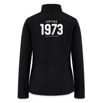 Vintage 1973 Limited Edition - Women’s Soft Shell Jacket - black - Back