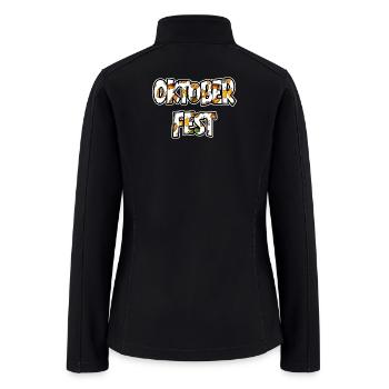 Oktoberfest Beer Mashup - Women’s Soft Shell Jacket - black - Back