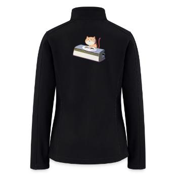 PanicMeow - Women’s Soft Shell Jacket - black - Back