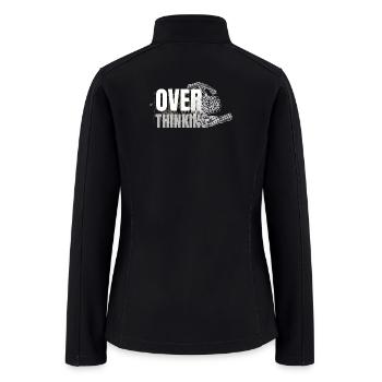 Queer Thinking Collage - Women’s Soft Shell Jacket - black - Back