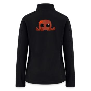 Amgry - Women’s Soft Shell Jacket - black - Back