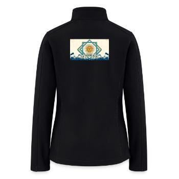 La Pasión Alta Sunburst Emblem - Women’s Soft Shell Jacket - black - Back
