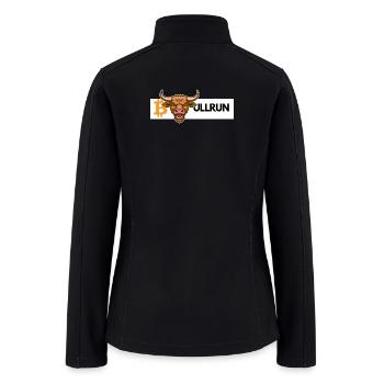 Bitcoin Bullrun Power – Crypto Trader HODL Merch - Women’s Soft Shell Jacket - black - Back