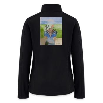 Sea Seas Rise and Shine - Women’s Soft Shell Jacket - black - Back