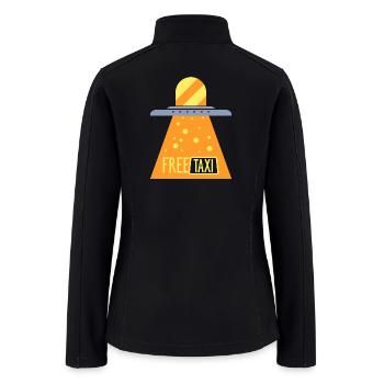 free taxi T-Shirts. - Women’s Soft Shell Jacket - black - Back