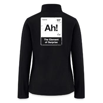 Ah! Element Surprise - Women’s Soft Shell Jacket - black - Back