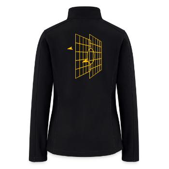 MILLENNIUM FALCON TARGET SCREEN - Women’s Soft Shell Jacket - black - Back