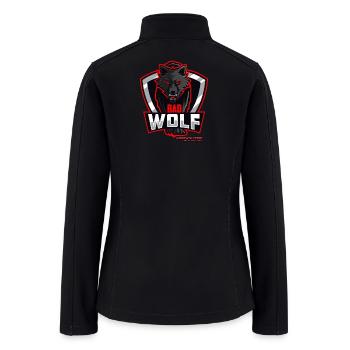 Official Badwolf Merchandise - Women’s Soft Shell Jacket - black - Back