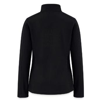 It's a Beautiful Day to Leave Me Alone - Women’s Soft Shell Jacket - black - Back