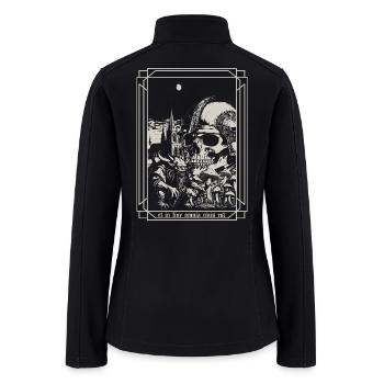 et in fine - Women’s Soft Shell Jacket - black - Back