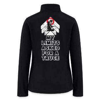 No Limits Samurai Warrior - Women’s Soft Shell Jacket - black - Back