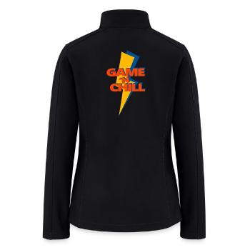 Game and chill - Women’s Soft Shell Jacket - black - Back