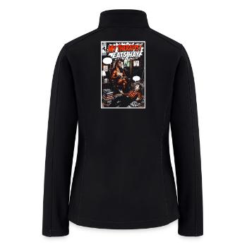 My Therapist Eats Hay - Women’s Soft Shell Jacket - black - Back