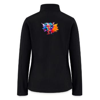 Create the Future Merch - Women’s Soft Shell Jacket - black - Back