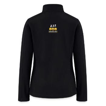 Employees Only Sleepy Sign - Women’s Soft Shell Jacket - black - Back