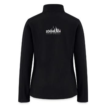 Zohharan NYC Skyline - Women’s Soft Shell Jacket - black - Back