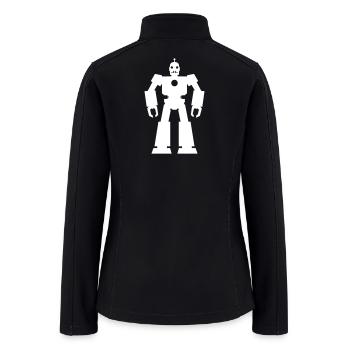 Giant Robot City Destroyer - Women’s Soft Shell Jacket - black - Back