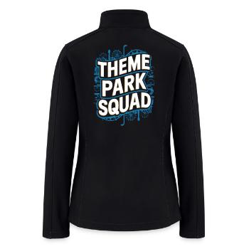 Theme Park Squad Fun Ferris Wheel Adventure - Women’s Soft Shell Jacket - black - Back
