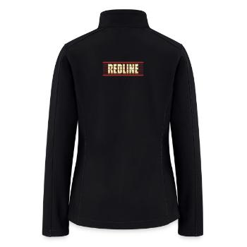 Redline Retro Neon - Women’s Soft Shell Jacket - black - Back