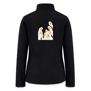 Duck Head Parade - Women’s Soft Shell Jacket - black - Back