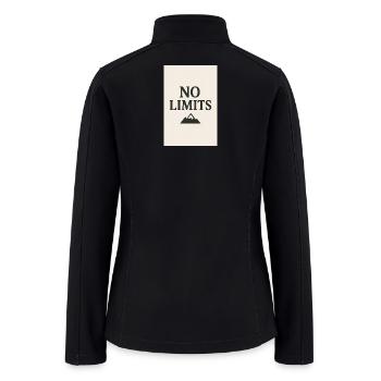 No Limits Mountain Peak - Women’s Soft Shell Jacket - black - Back