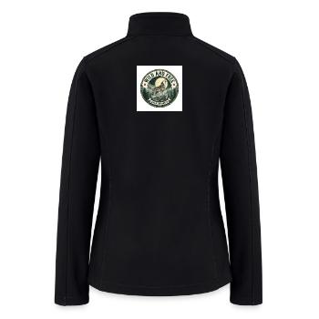 Wild And Free Wolf Mountain - Women’s Soft Shell Jacket - black - Back