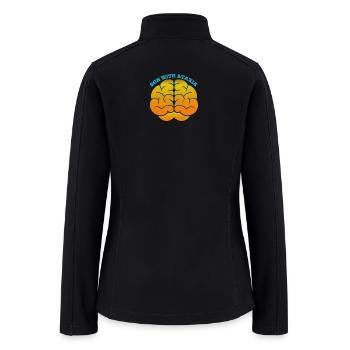 Son With Ataxia - Women’s Soft Shell Jacket - black - Back