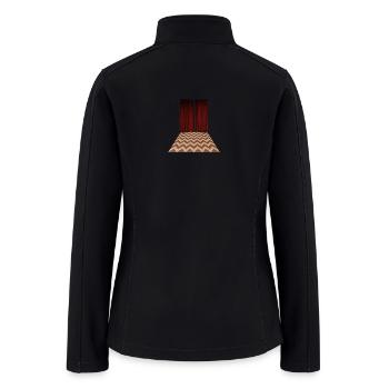 Enter the Black Lodge - Women’s Soft Shell Jacket - black - Back