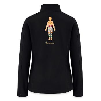 But we have this treasure - Women’s Soft Shell Jacket - black - Back