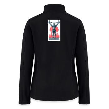 Urban Peak Weightlifter - Women’s Soft Shell Jacket - black - Back